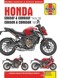 bokomslag Honda CB650F & CBR650F, CB650R & CBR650R (14 - 19)