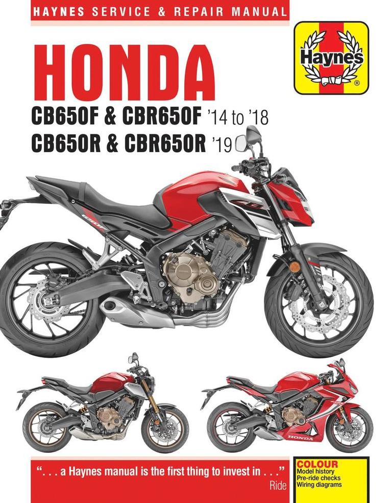 Honda CB650F & CBR650F, CB650R & CBR650R (14 - 19) 1