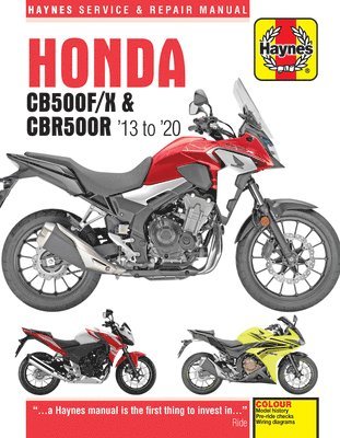 Honda CB500F/X & CBR500R update (13 -20) 1