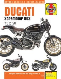bokomslag Ducati Scrambler 803 (15 - 20) Haynes Repair Manual