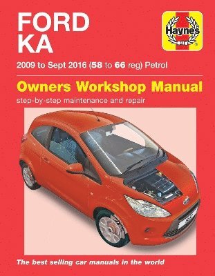 Ford Ka (09-Sept'16) 58 to 66 reg 1