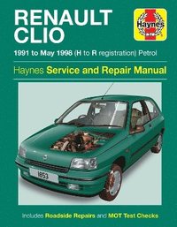 bokomslag Renault Clio Petrol (91 - May 98)