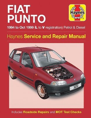 bokomslag Fiat Punto Petrol & Diesel (94 - Oct 99) L To V