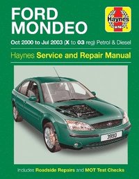 bokomslag Ford Mondeo Petrol & Diesel (Oct 00 - Jul 03) Haynes Repair Manual