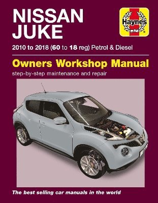 bokomslag Nissan Juke (10 - 18) Haynes Repair Manual