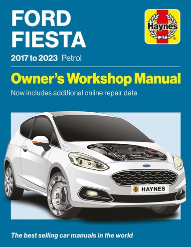 bokomslag Ford Fiesta 2017 to 2023 Petrol