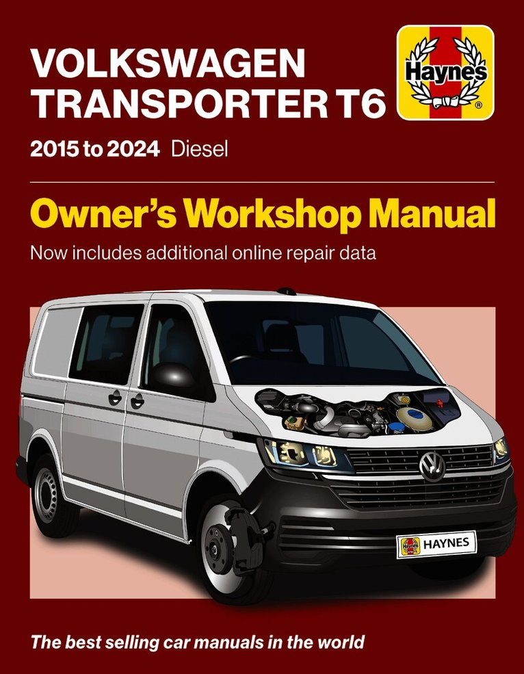 Volkswagen Transporter T6 2015 to 2024 Diesel