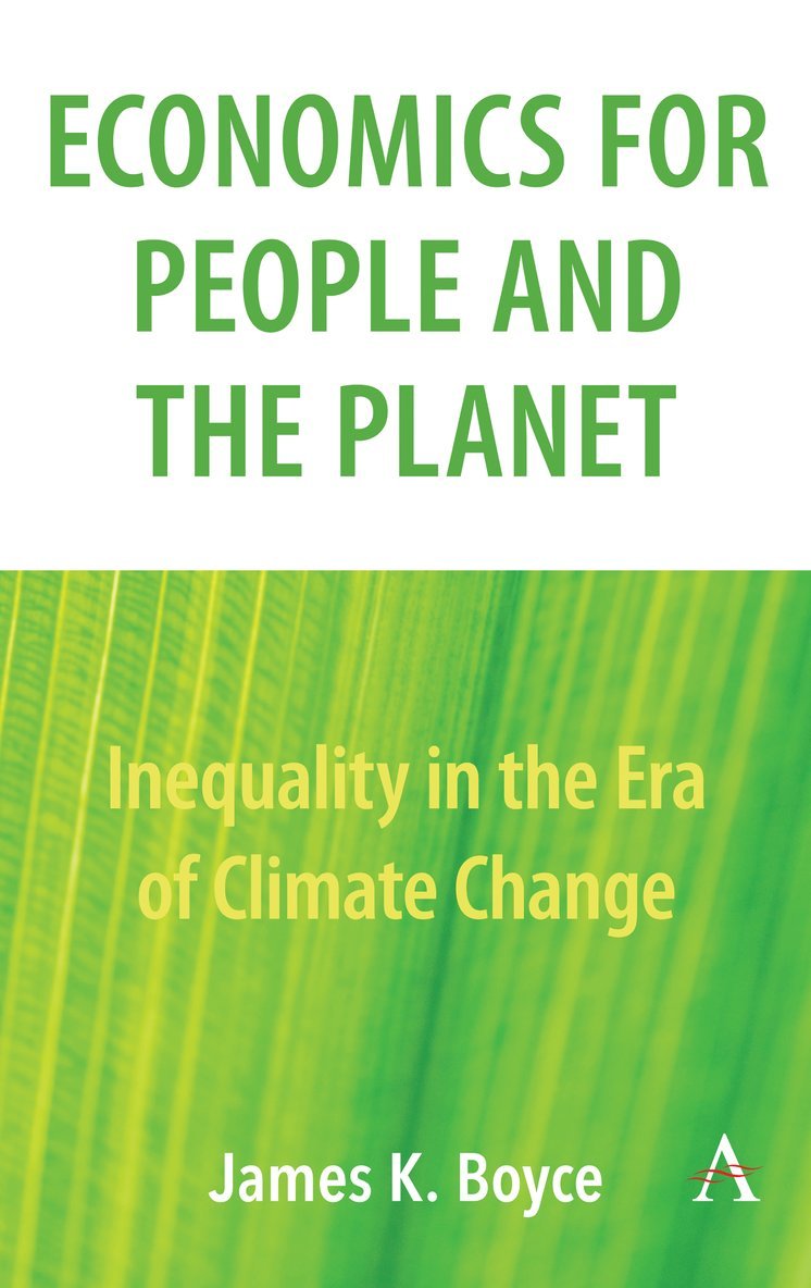 James Boyce - Economics for People and the Planet, Häftad
