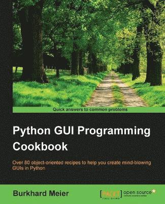 bokomslag Python GUI Programming Cookbook