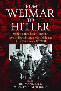 bokomslag From Weimar to Hitler