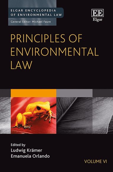 Ludwig Krämer, Emanuela Orlando - Principles of Environmental Law, Inbunden
