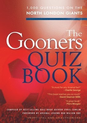bokomslag Gooners Quiz Book