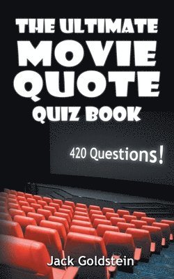 Jack Goldstein - Ultimate Movie Quote Quiz Book, Häftad