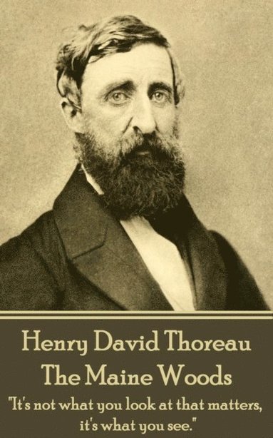 bokomslag Henry David Thoreau - The Maine Woods: "The mass of men lead lives of quiet desperation."