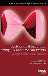 bokomslag Decision-Making under Ambiguity and Time Constraints