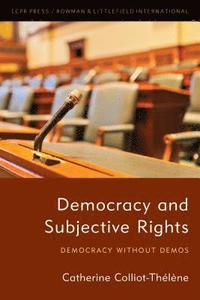 bokomslag Democracy and Subjective Rights
