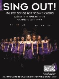 bokomslag Sing out! Five pop songs for todays choirs - book 2 (book/audio download)