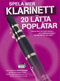 bokomslag Spela mer klarinett - 20 lätta poplåtar