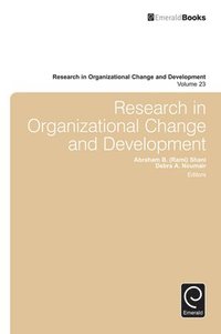 bokomslag Research in Organizational Change and Development