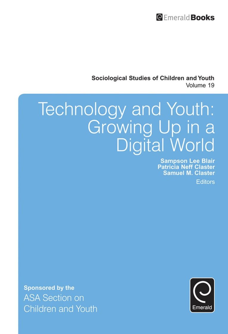 Sampson Lee Blair, Patricia Neff Claster, Samuel M. Claster, USA) Claster, Patricia Neff (Edinboro University - Technology and Youth, Inbunden