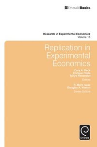 bokomslag Replication in Experimental Economics