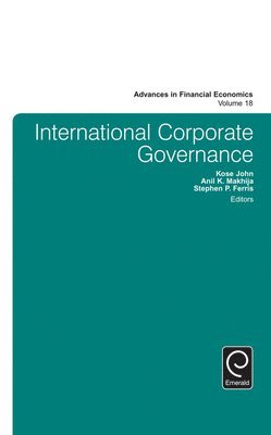 bokomslag International Corporate Governance