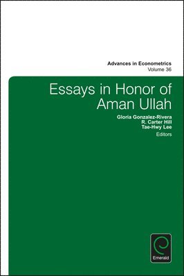 Essays in Honor of Aman Ullah 1