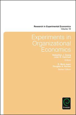 Experiments in Organizational Economics 1