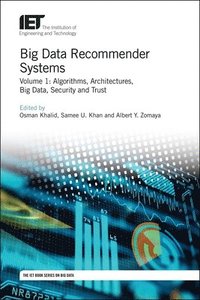 bokomslag Big Data Recommender Systems: Volume 1