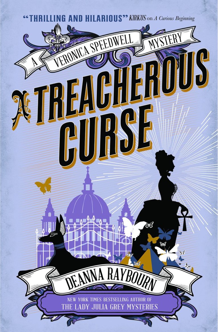 Deanna Raybourn - Veronica Speedwell Mystery - A Treacherous Curse, Häftad