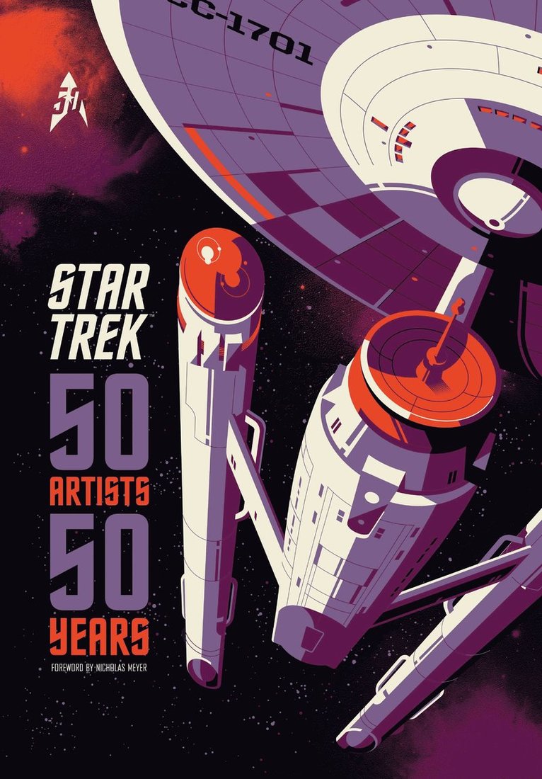 Titan Books - Star Trek: 50 Artists 50 Years, Inbunden
