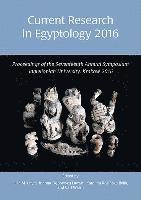 bokomslag Current Research in Egyptology 17 (2016)