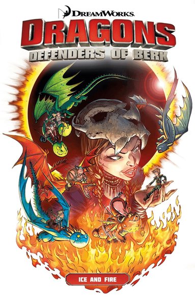 Simon Furman - Dragons Defenders of Berk: Ice and Fire, Häftad