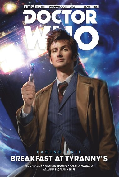 bokomslag Doctor Who: The Tenth Doctor: Facing Fate Vol. 1: Breakfast at Tyranny's