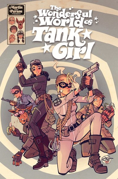 Alan Martin - Wonderful World of Tank Girl, Inbunden