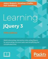 bokomslag Learning jQuery 3 - Fifth Edition