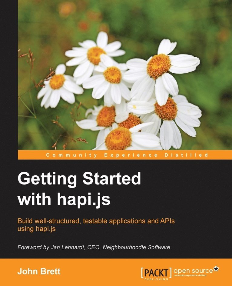 John Brett - Getting Started with Hapi.js, Häftad