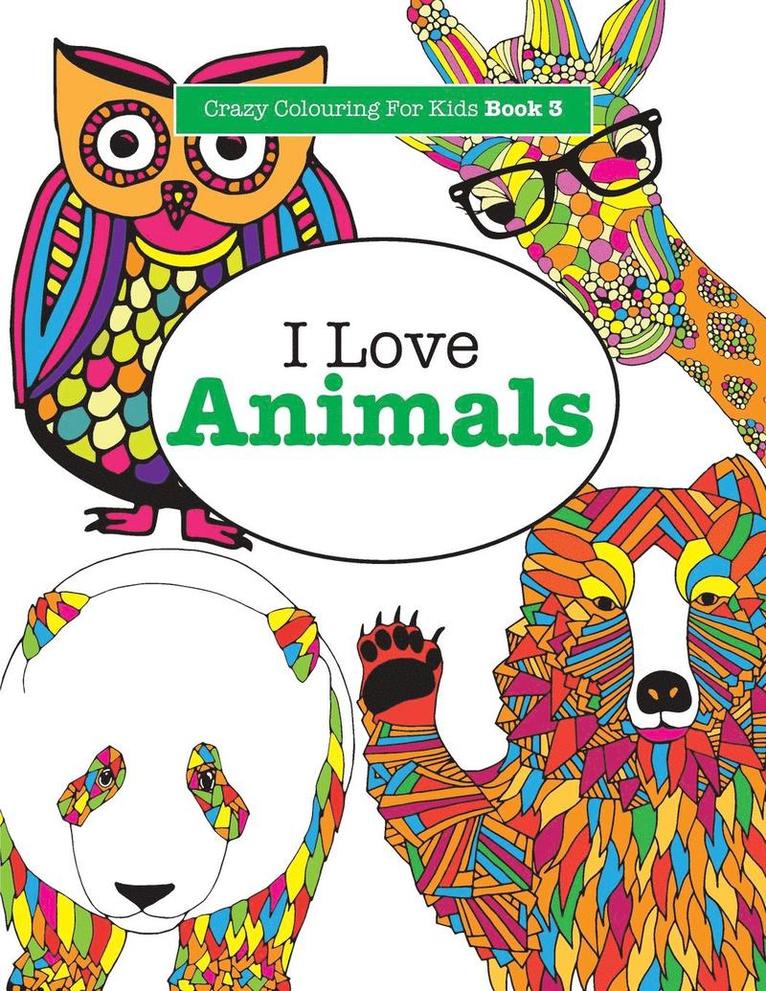 Elizabeth James - I Love Animals, Häftad