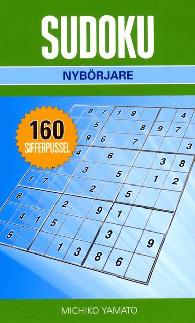 Michiko Yamato - Sudoku Nybörjare Grön, Pocket