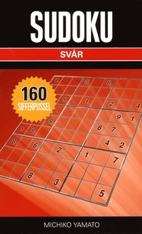 bokomslag Sudoku Svår Svart