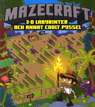 bokomslag Mazecraft : 3-D labyrinter och annat coolt pyssel