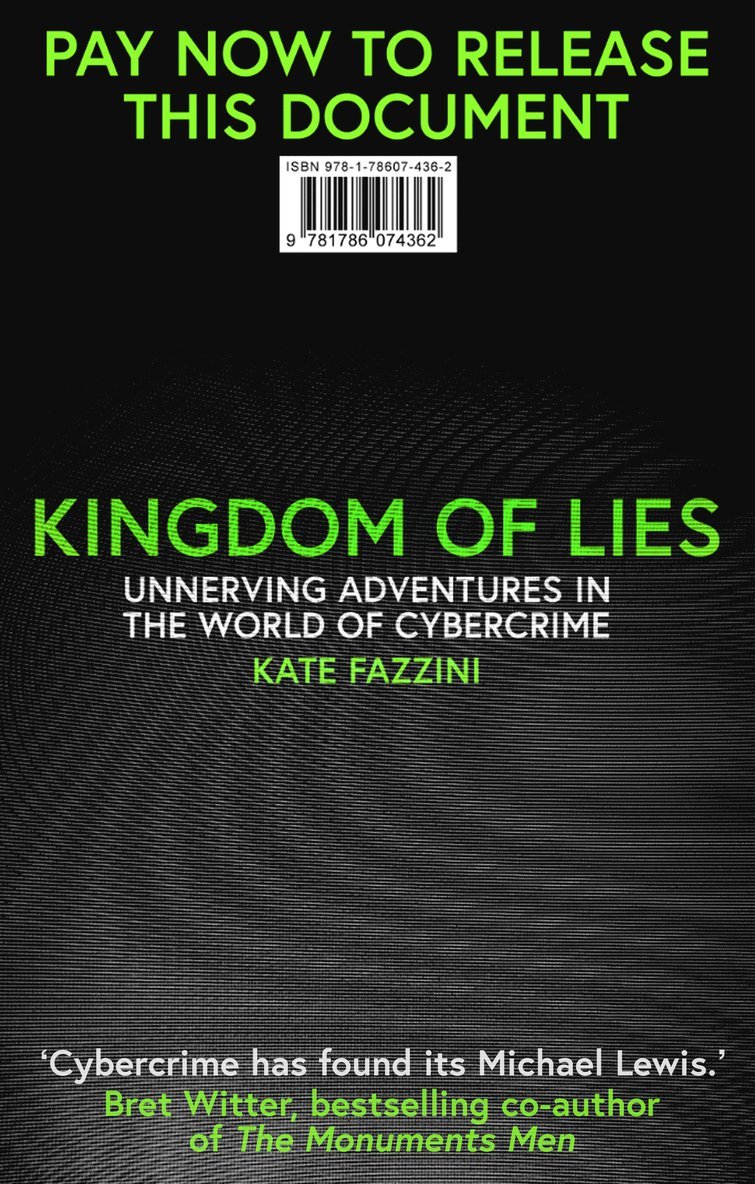 Kate Fazzini - Kingdom of Lies, Inbunden