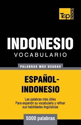 bokomslag Vocabulario espaol-indonesio - 5000 palabras ms usadas