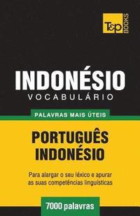 bokomslag Vocabulário Português-Indonésio - 7000 palavras mais úteis