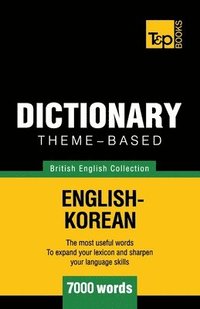 bokomslag Theme-based dictionary British English-Korean - 7000 words