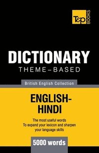 bokomslag Theme-based dictionary British English-Hindi - 5000 words