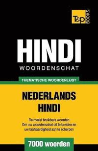 bokomslag Thematische woordenschat Nederlands-Hindi - 7000 woorden