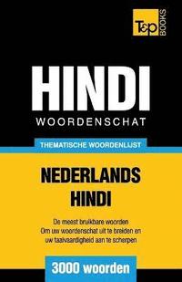 bokomslag Thematische woordenschat Nederlands-Hindi - 3000 woorden