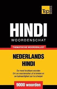 bokomslag Thematische woordenschat Nederlands-Hindi - 9000 woorden