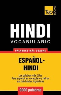 bokomslag Vocabulario Español-Hindi - 9000 palabras más usadas